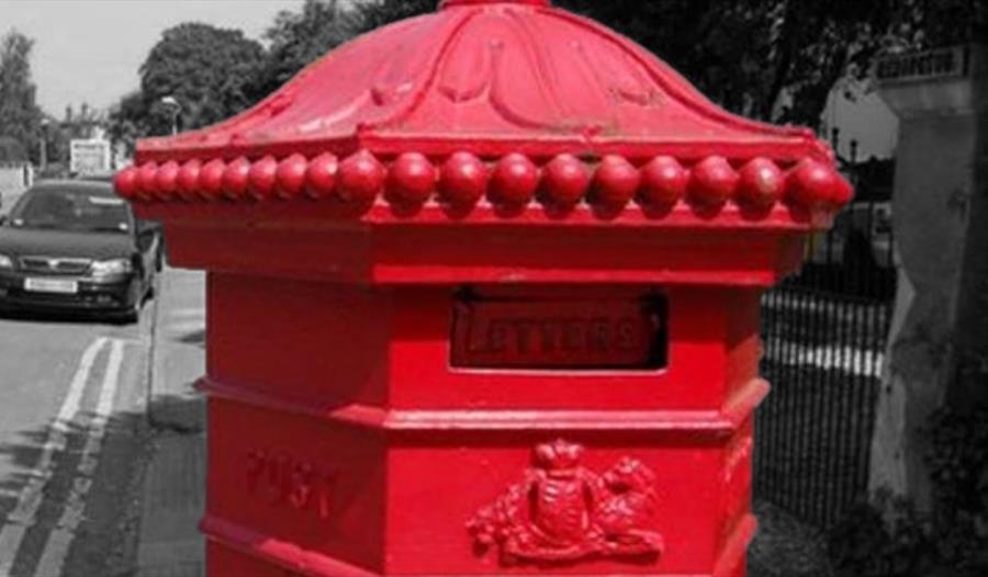 Red pillar box