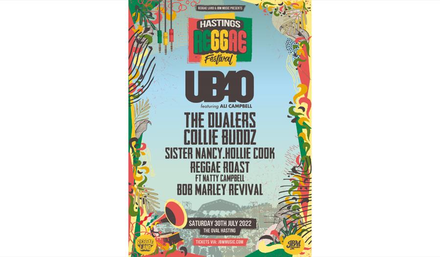 Hastings Reggae Festival 2022 - Visit 1066 Country