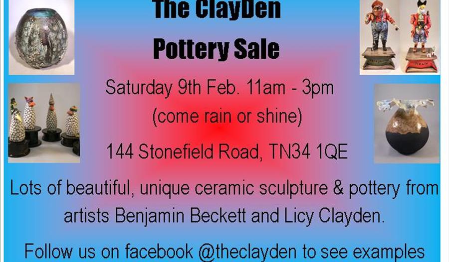 The ClayDen Pottery Studios - SALE!!!