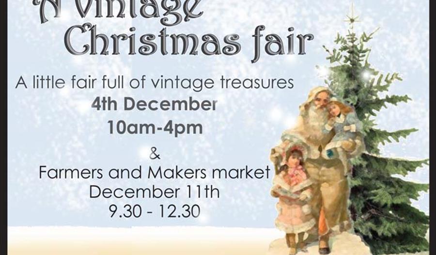 A vintage Christmas fair