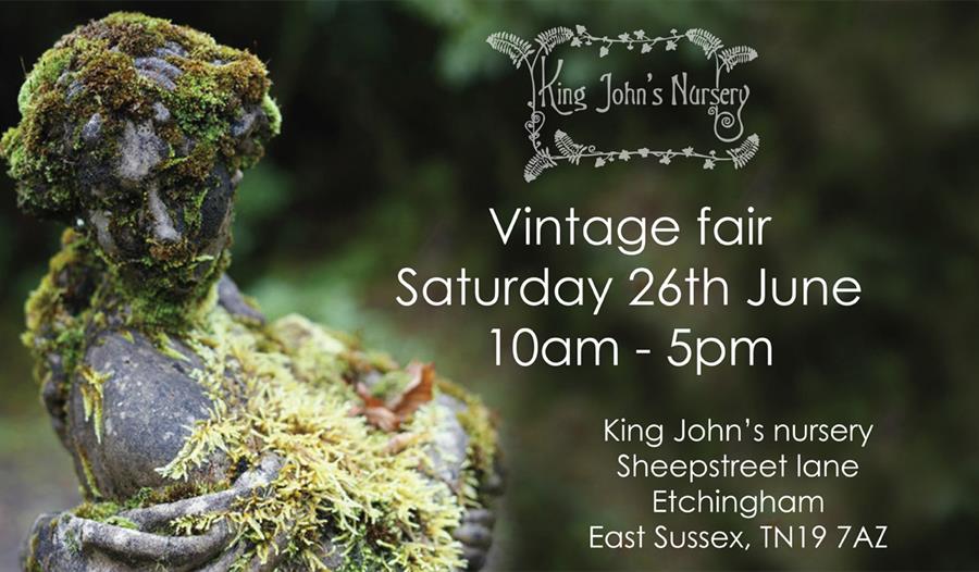 Vintage fair at King John's nursery