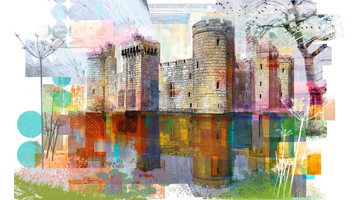Sarah Jones Exhibition at Bodiam Castle