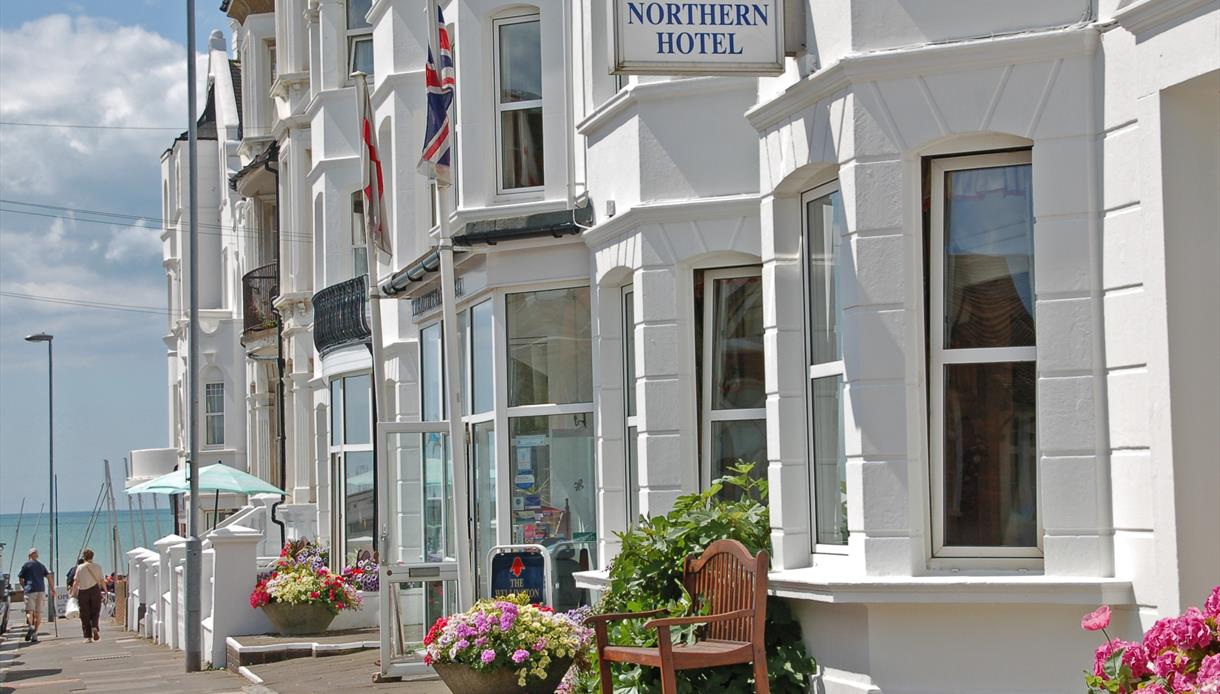 exterior of the Northern Hotel Bexhill