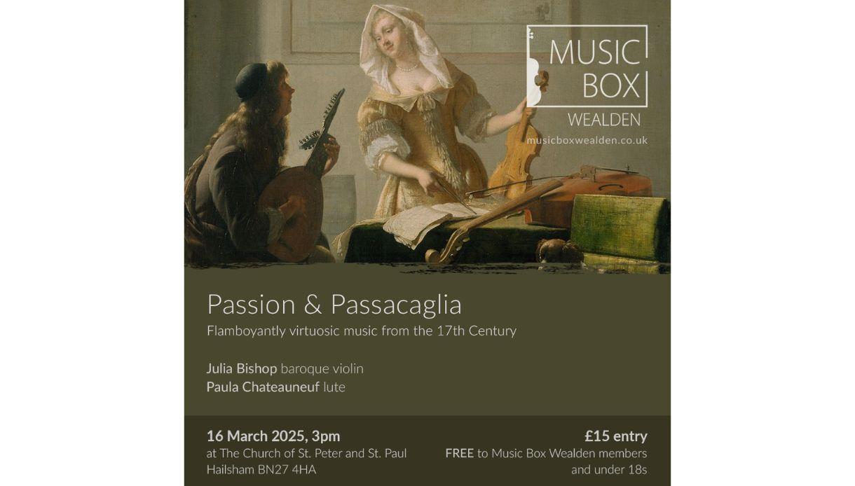 Passion and Passacaglia - A concert for Violin and Lute