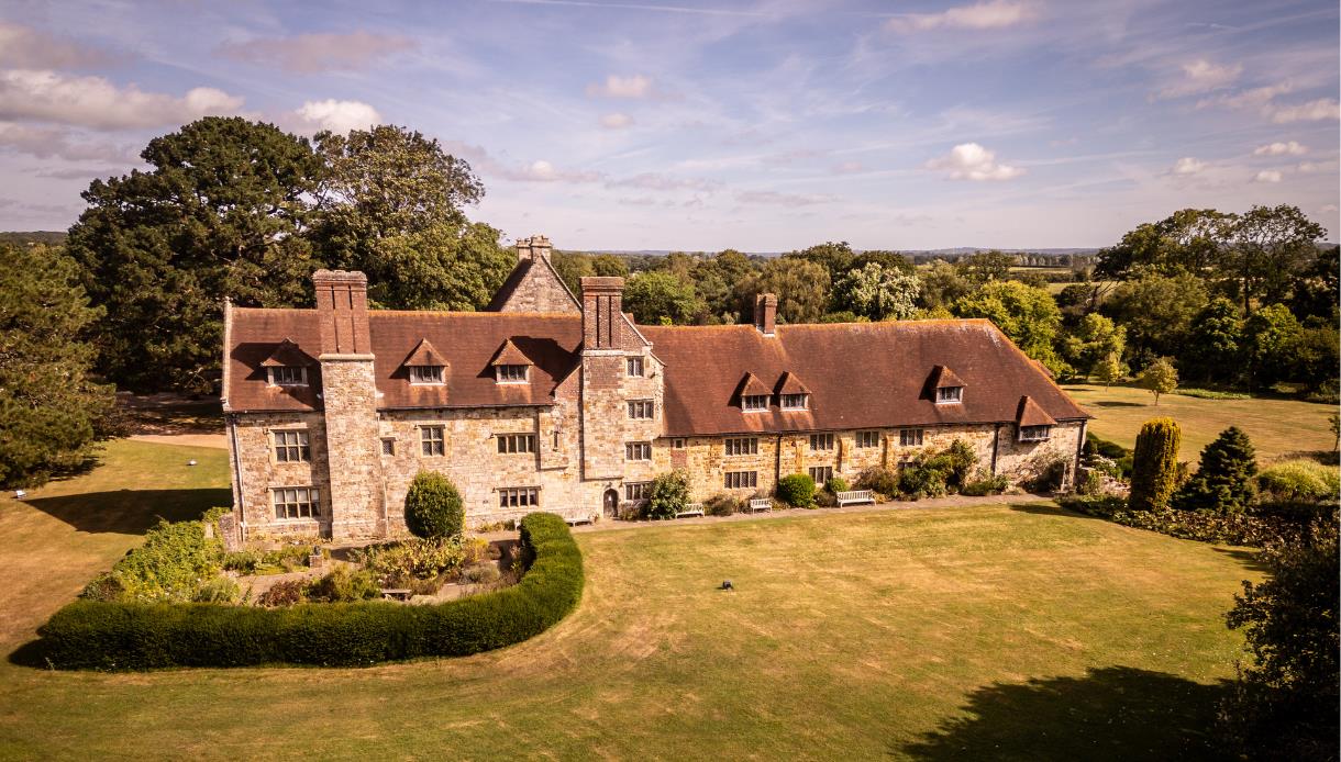 Blue Door Café at Michelham Priory