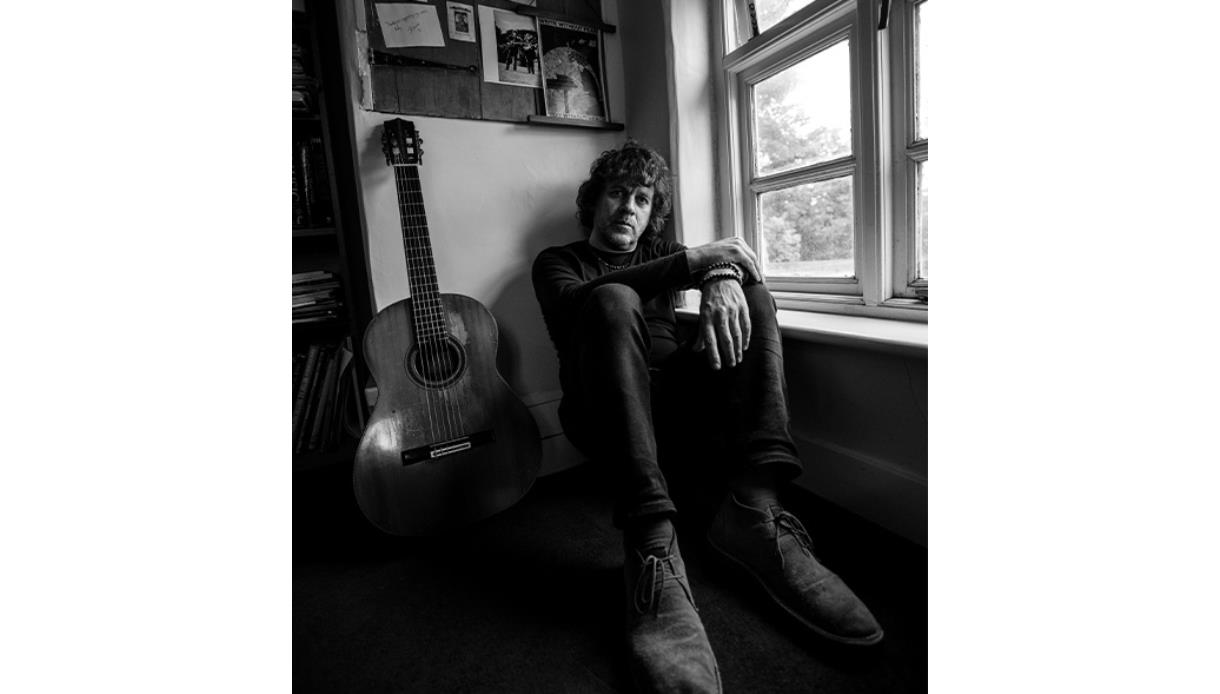 Black-and-white portrait promoting Ady Johnson at the De La Warr Pavilion