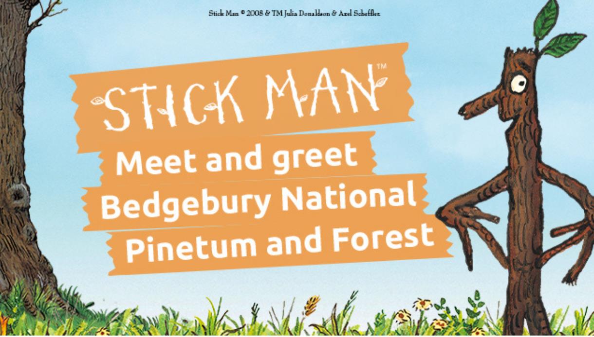 Meet Stick Man at Bedgebury National Pinetum