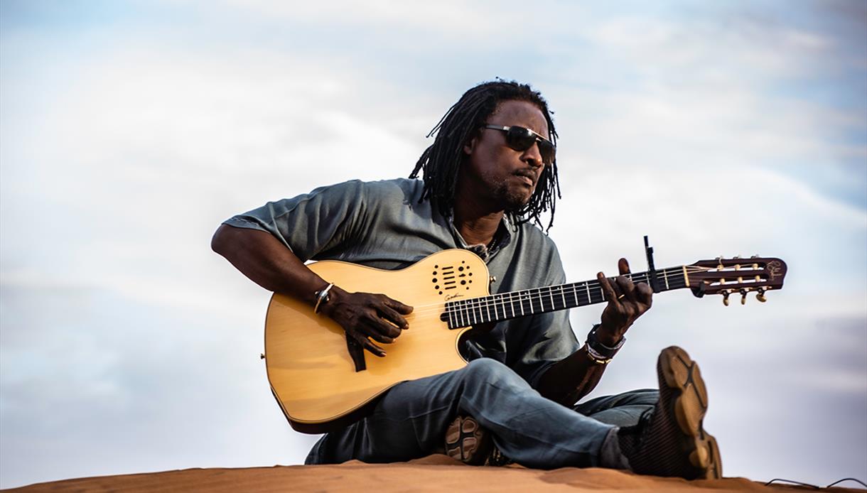 man with guitar