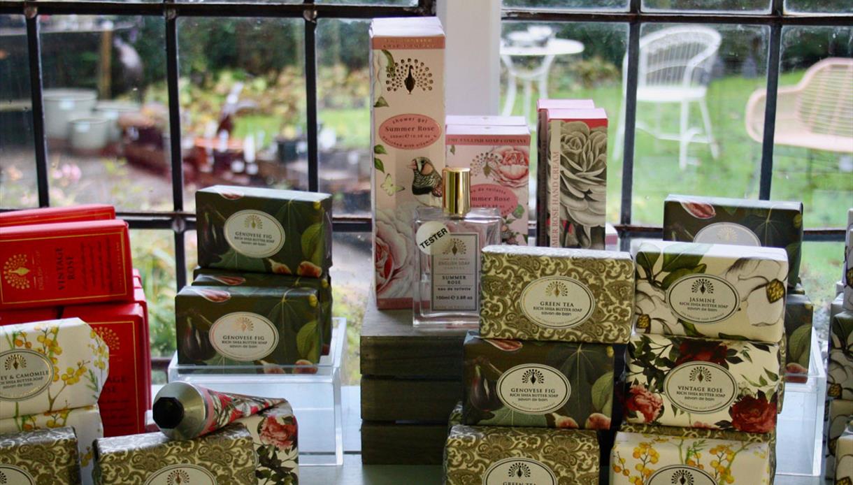 Christmas shopping at Bateman's in Burwash, East Sussex