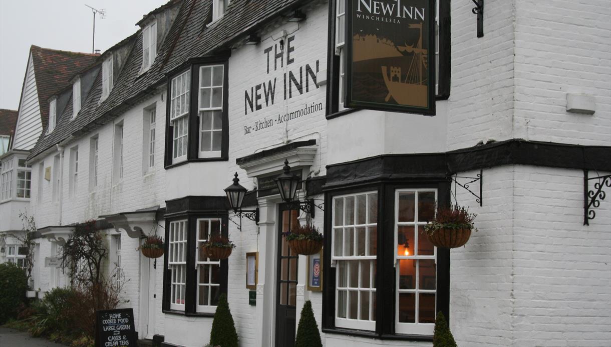 The New Inn, Pub with rooms, Winchelsea, B&B, Garden Pub, The New Inn Winchelsea, Pub with Rooms, Accommodation, Food in Winchelsea