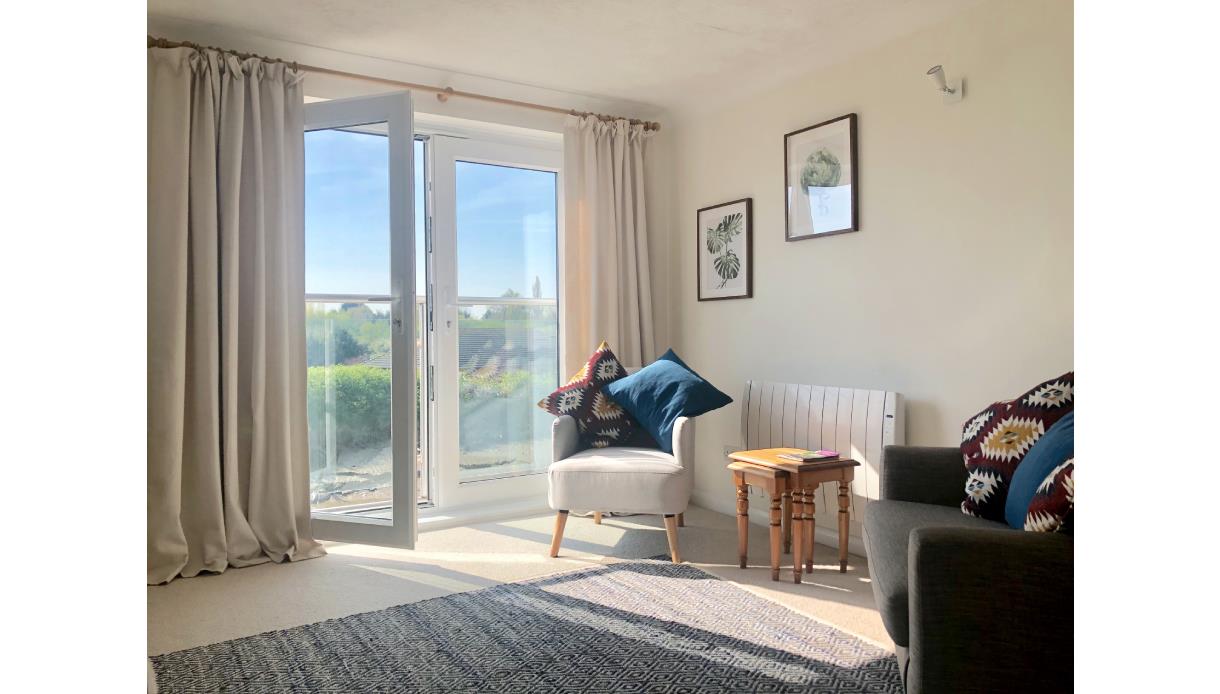 Living room at one of Rye & Beyond's properties