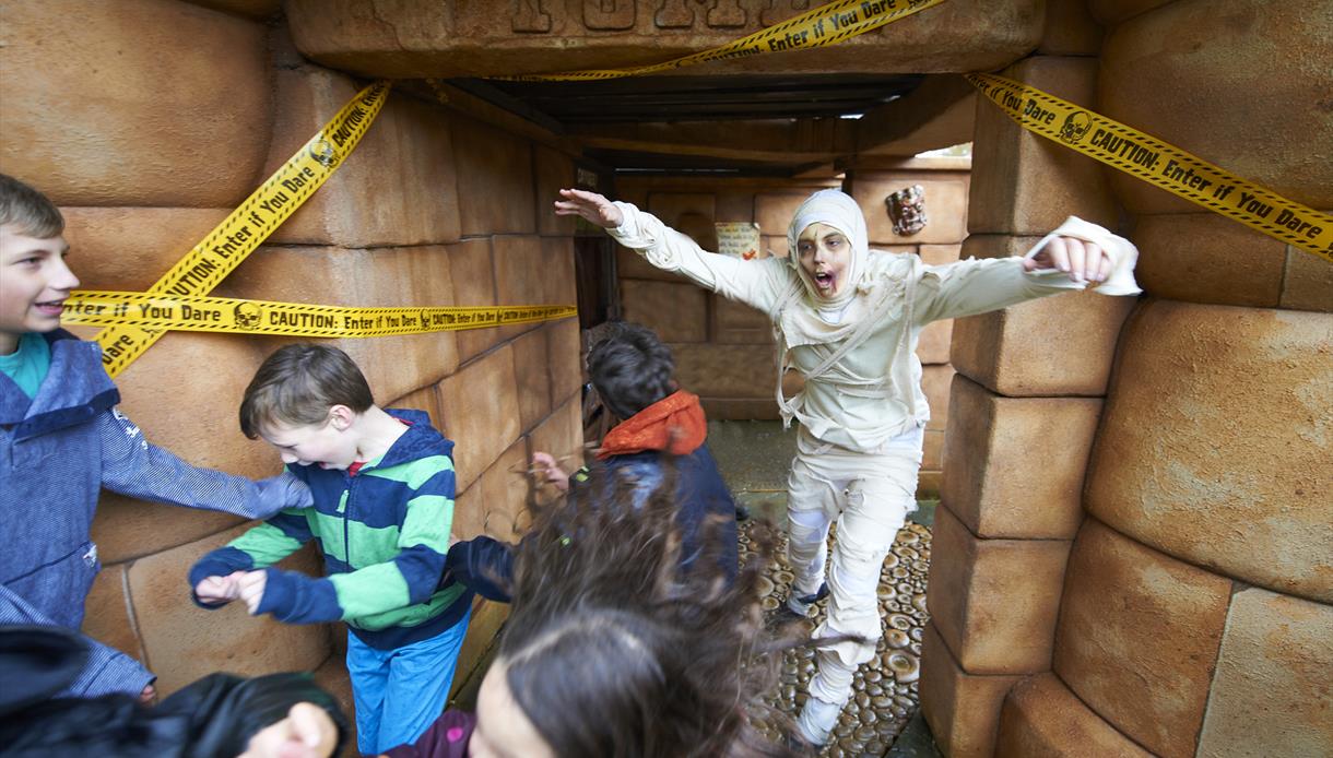 Meet the Mummy at Drusillas