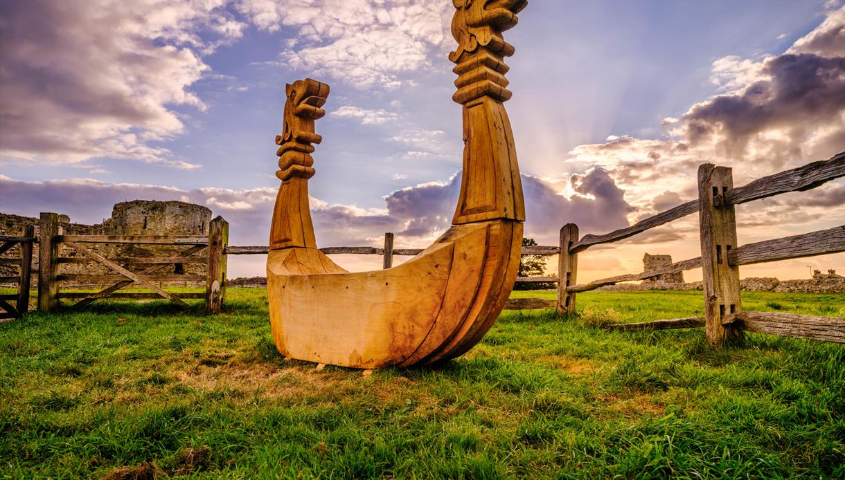 1066 Country Walk sculpture, Pevensey