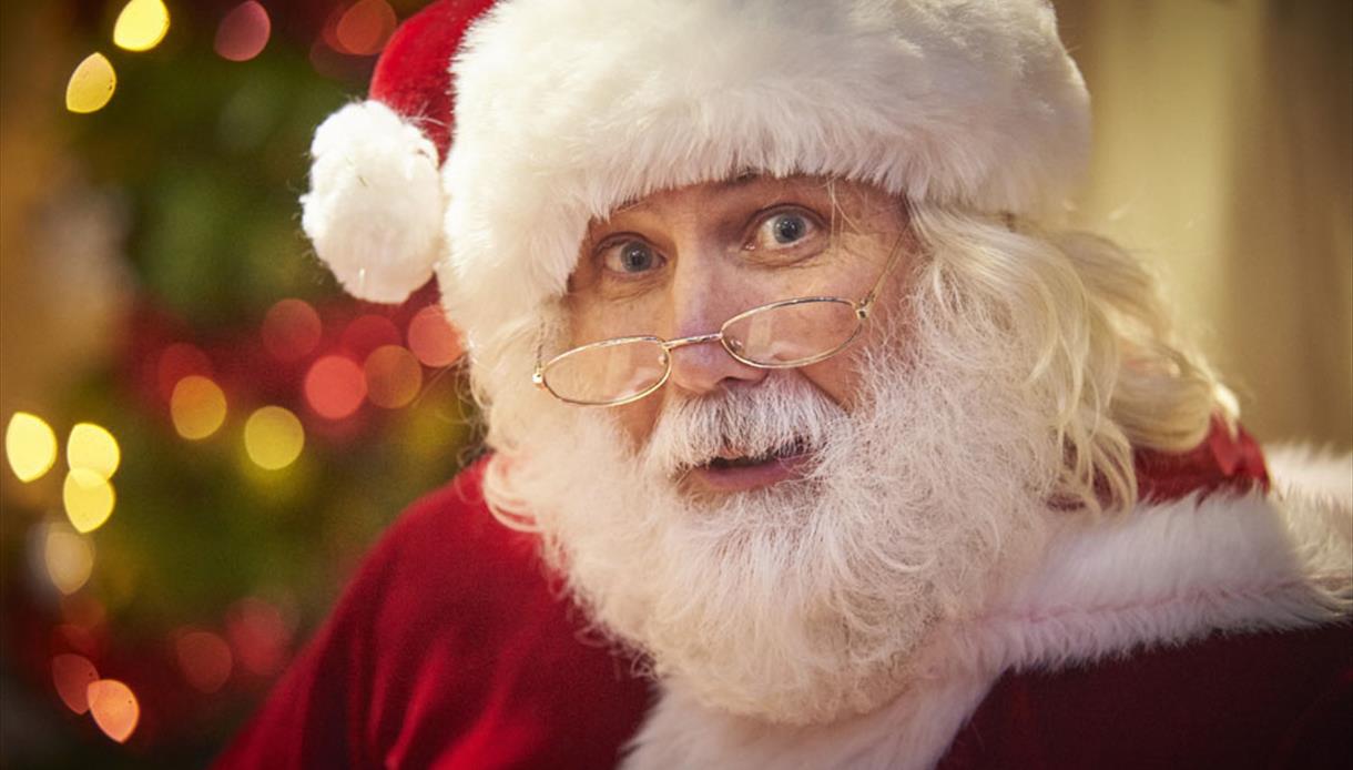 Father Christmas at Drusillas Park in East Sussex