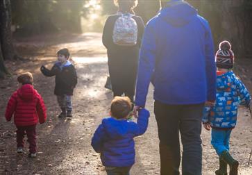 Boxing Day walk at Bodiam Castle in East Sussex