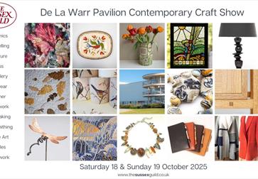 The Sussex Guild Contemporary Craft Show at De La Warr Pavilion