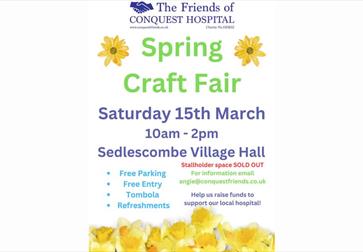 Spring Craft Fair poster