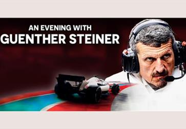 Guenther Steiner directing F1 cars