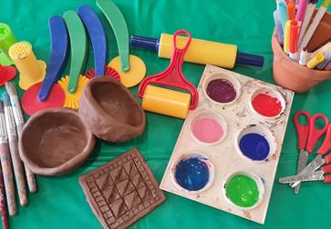 Craft workshop: Make your own medieval-style pot or tile