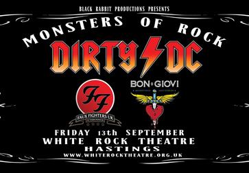 Monsters of Rock feat. Dirty DC, Faux Fighters UK and Bon Giovi