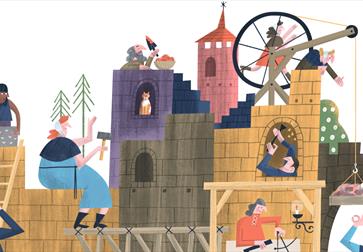 The Castle the King Built trail with Nosy Crow