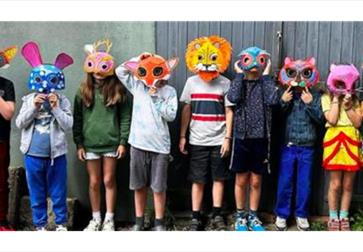 Kids in costume