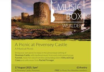 A picnic at pevensey