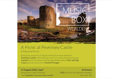 Three concerts and a Picnic at Pevensey Castle