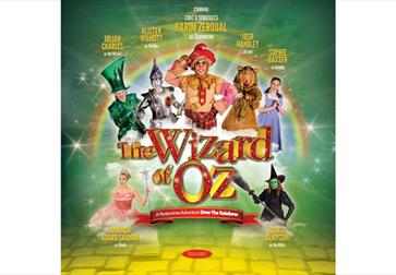 Picture shows the advert for the Wizard of Oz at The White Rock Theatre