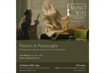 Passion and Passacaglia - A concert for Violin and Lute