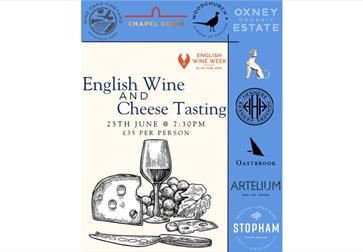 English Wine and Cheese Tasting
