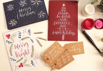 Christmas Calligraphy workshop