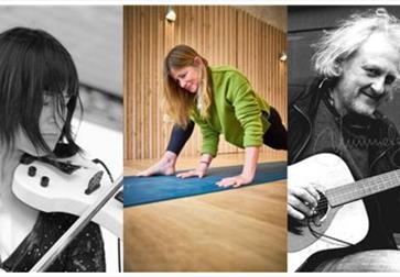 Flow Yoga to Live Music