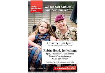 Charity Quiz Night - Army Benevolent Fund
