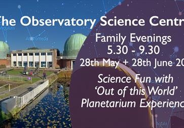 Observatory science centre poster