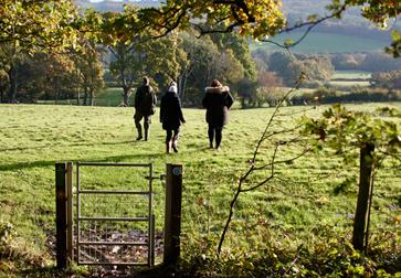 Boxing Day walk at Bateman's in Burwash, East Sussex