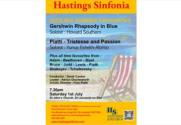 poster for Hastings Sinfonia.