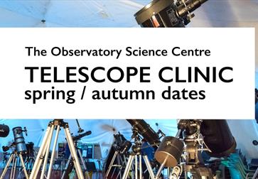 Telescope clinic poster