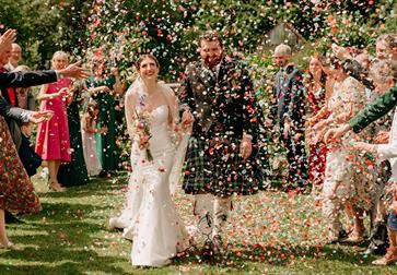 Wedding celebration photo