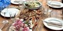 Locally sourced sharing platter served as part of a Vine & Country Tours food and wine experience.