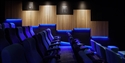 The blue room at Kino Rye cinema