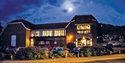 Exterior shot of The Stables Theatre at Night