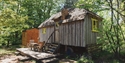 Woodcutter's Cottage at Swallowtail Hill glamping near Rye, East Sussex