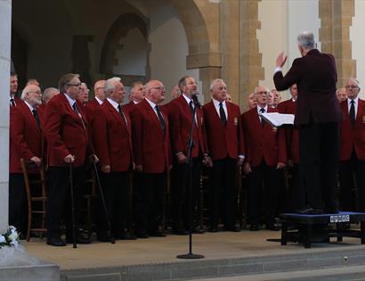Photograph of the Hampshire Police Male Voice Choir