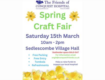 Spring Craft Fair poster