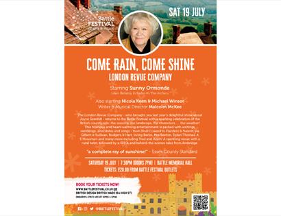 Come Rain, Come Shine: London Revue Company