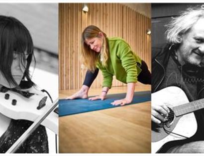 Flow Yoga to Live Music