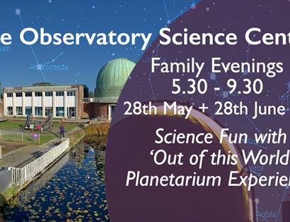 Observatory science centre poster
