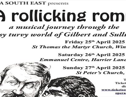 Opera South East proudly presents "A rollocking romp"