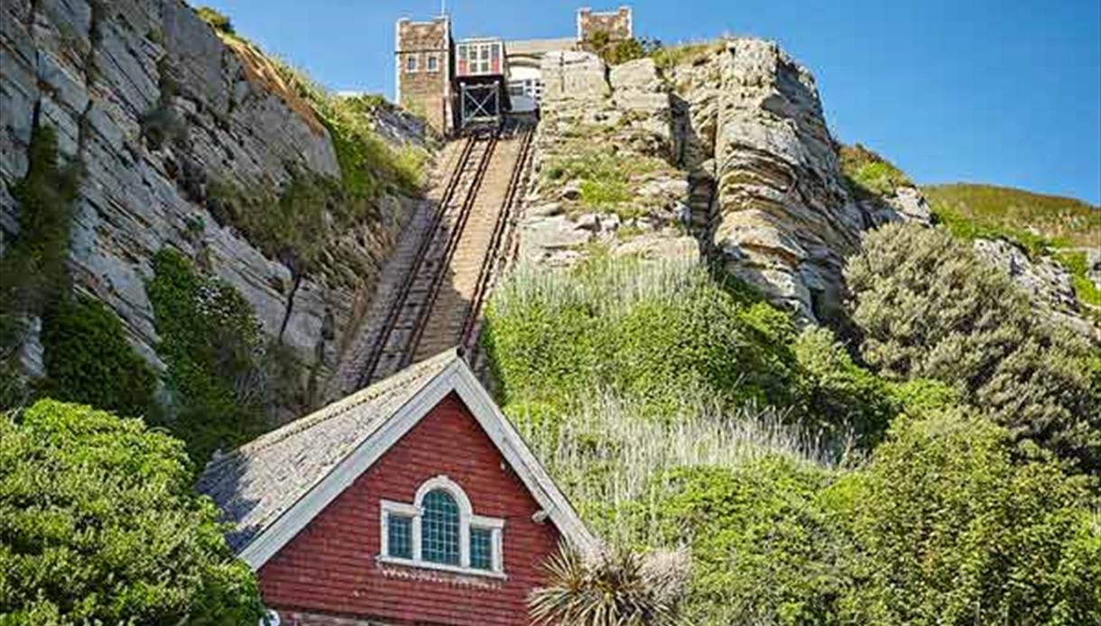 East Hill Cliff Railway, Hastings, from Visit 1066 Country (Hastings Borough Council)